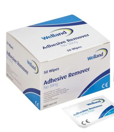 Welland Adhesive Remover - gaziki do zmywania skóry wokół stomii