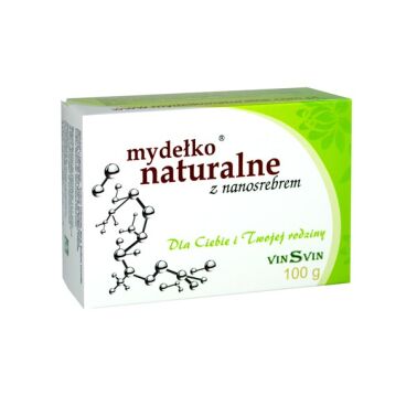 Mydło z nanosrebrem w kostce 100g